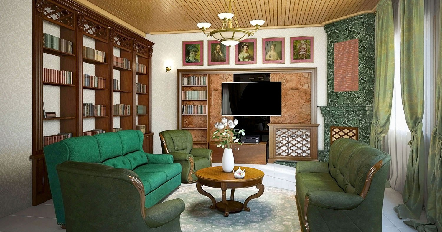 РУССКАЯ УСАДЬБА. Студия дизайна Tabwork