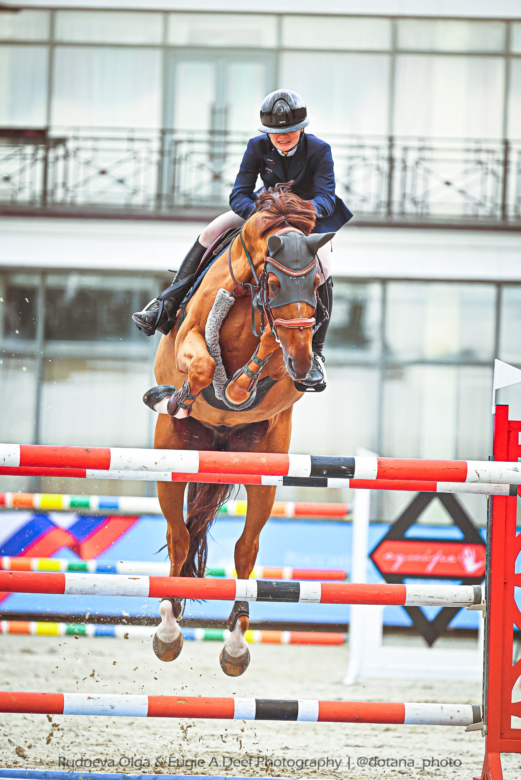 Международные соревнования по конкуру «Бизнес на коне» (15 ИЮНЯ 2025)) (1). ТУРНИРНАЯ КОННАЯ ФОТОГРАФИЯ, Руднева Ольга и Евгений Адеев