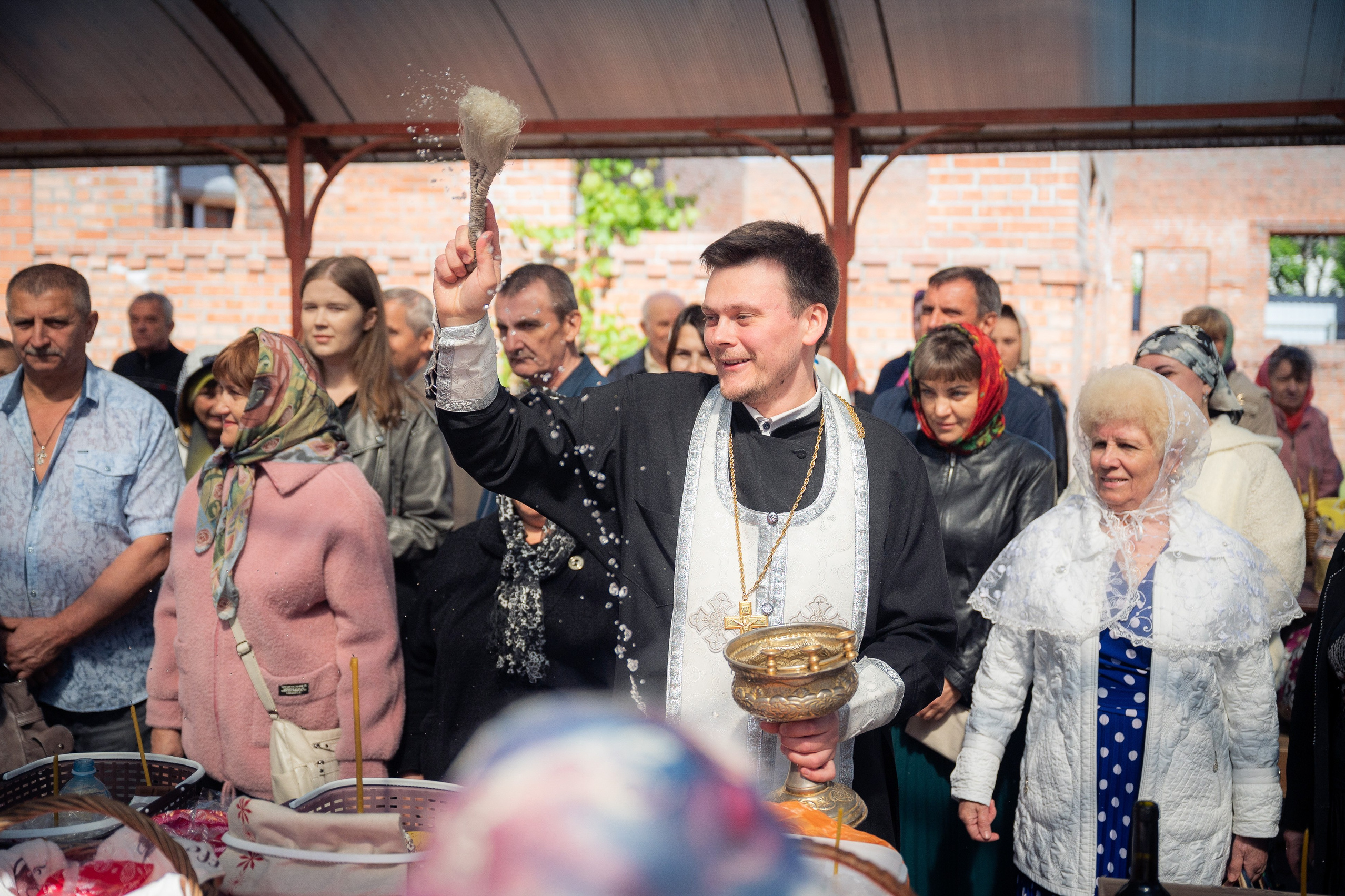 СЪЕМКИ — 2024. Антон и Татьяна Денисенко — В храме