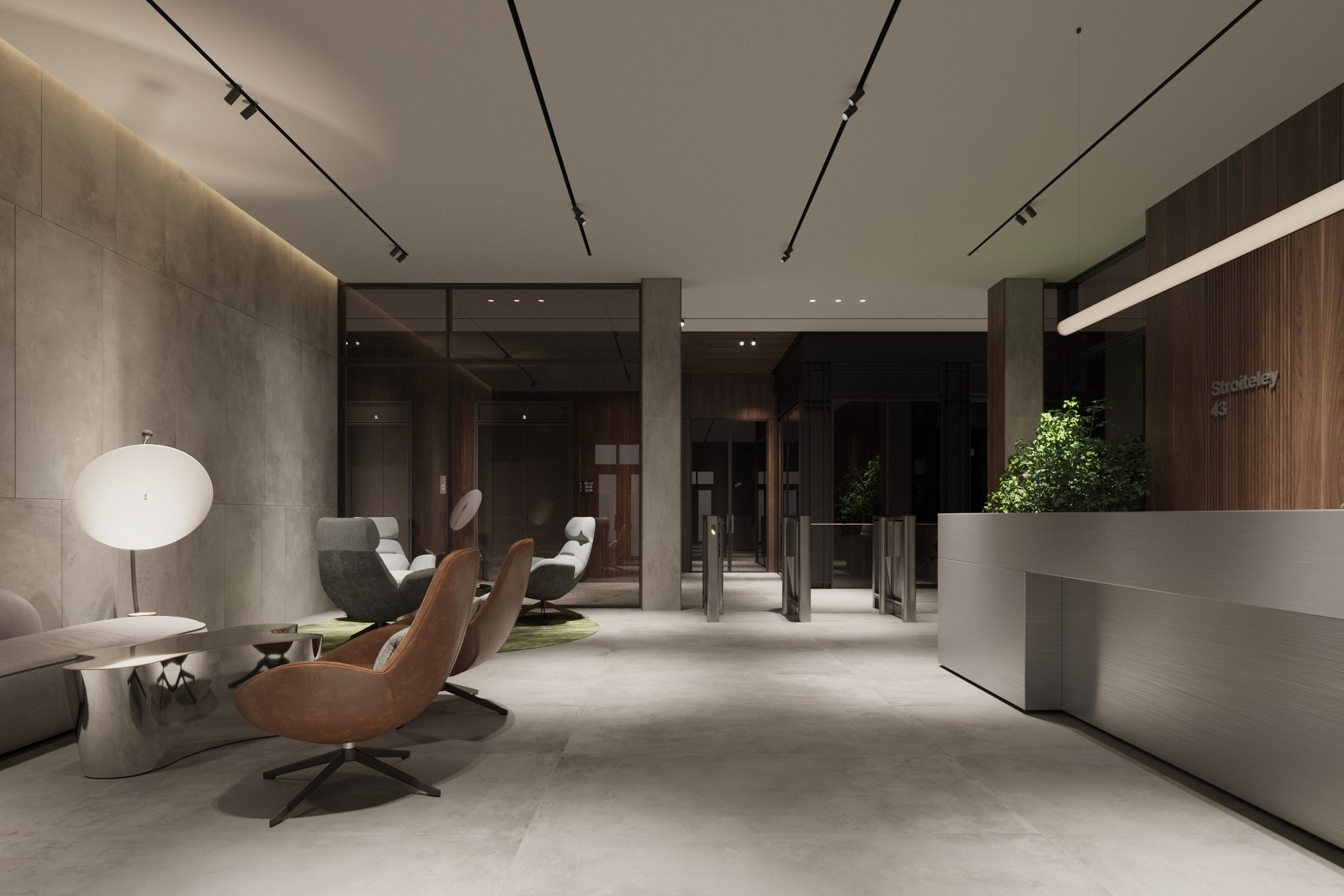 Бизнес-центр Galaxy. Rezells Architects — студия дизайна жилых и коммерческих интерьеров