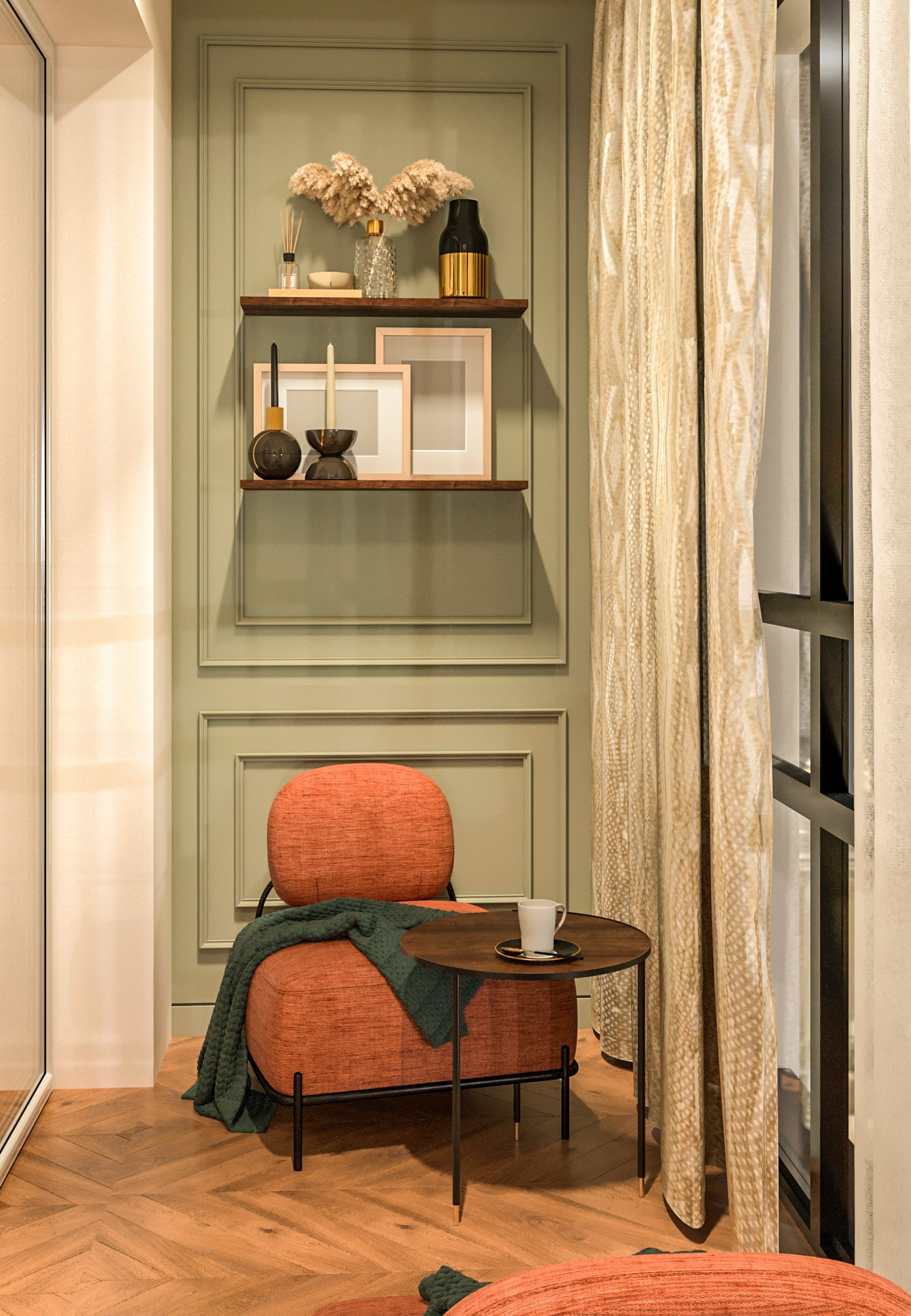 Дизайн-проектквартиры 65 кв. м. Интерьерный дизайнер в Сочи Поплавская Татьяна. Проектирование интерьеров и организация процесса ремонта