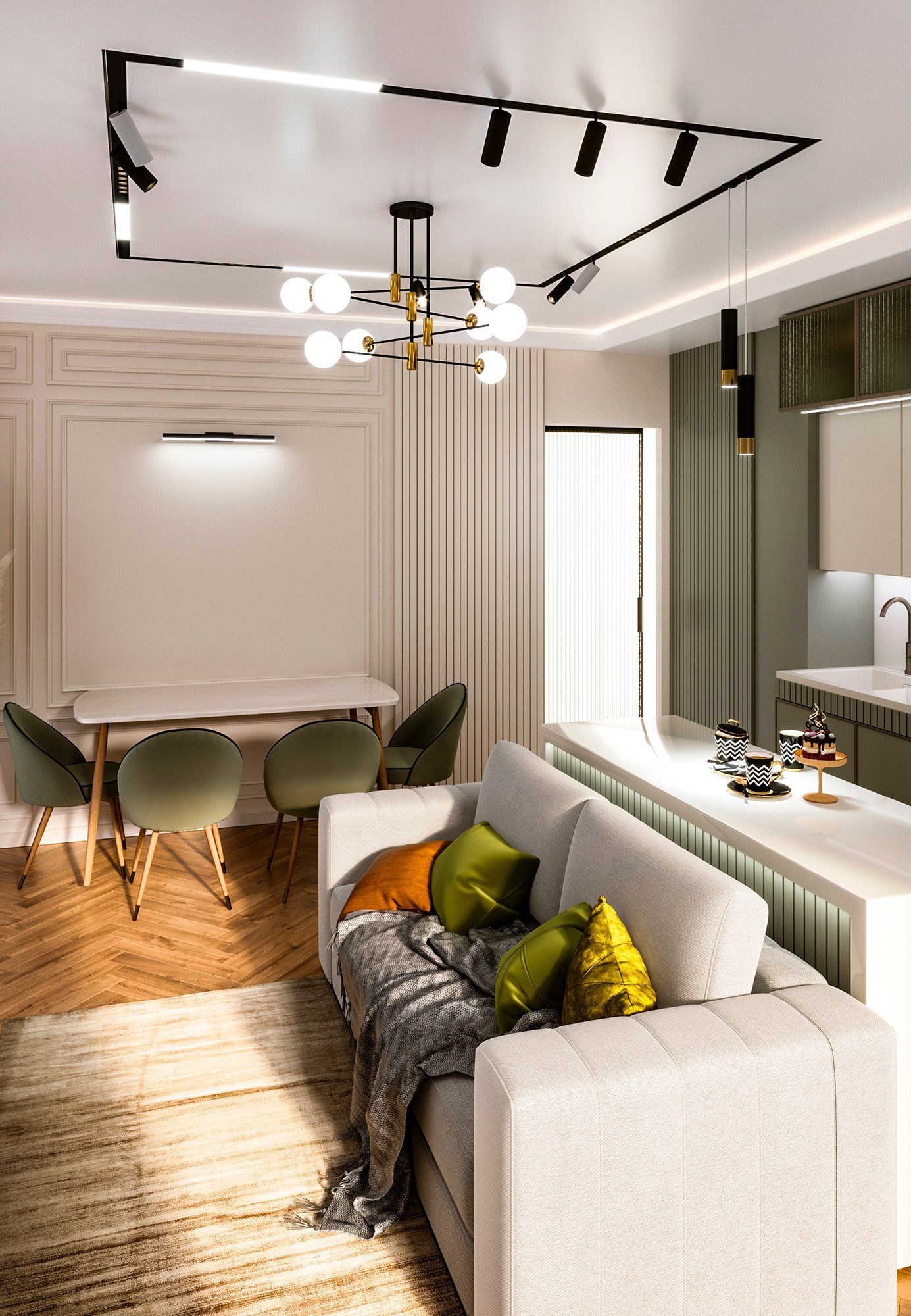 Дизайн-проект квартиры современная классика. Интерьерный дизайнер в Сочи Поплавская Татьяна. Проектирование интерьеров и организация процесса ремонта