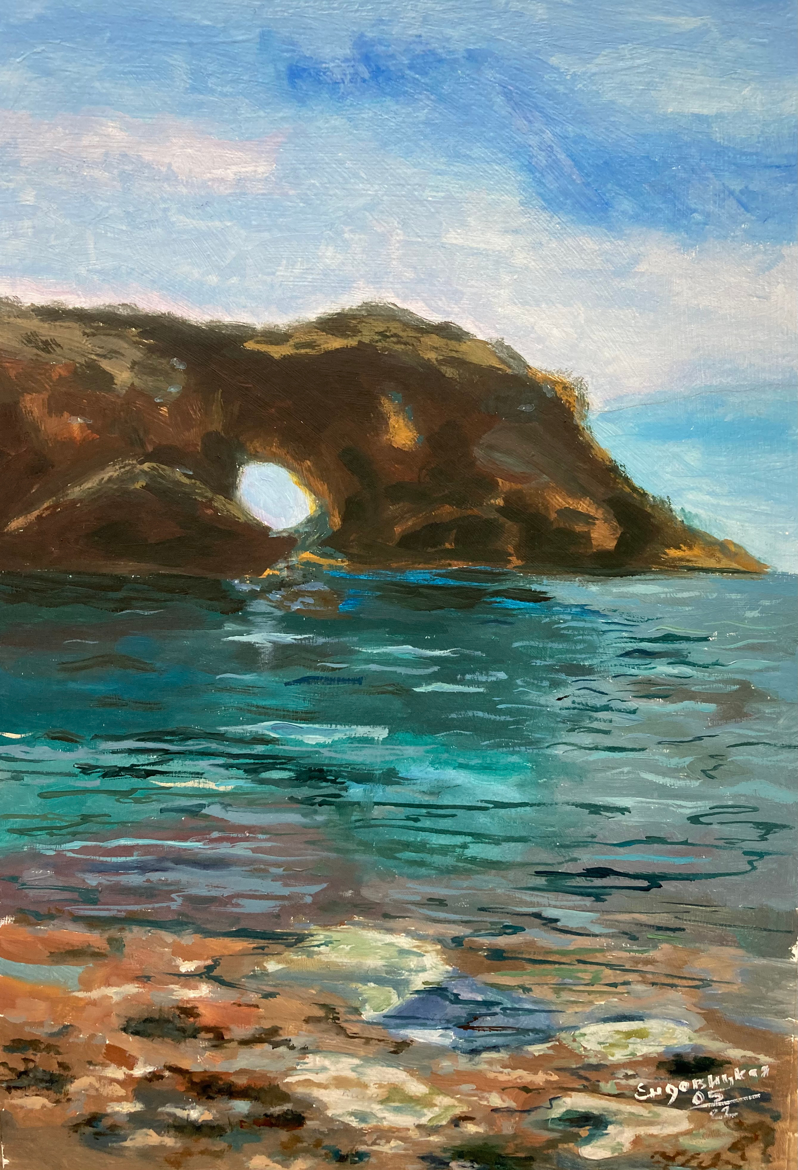 Картины с историями или живопись в путешествиях. ArtZoyaEndovitskaya