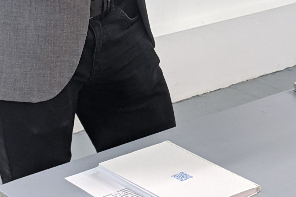 Artist book на фестивале «Жердёла». Julia Gorbunova