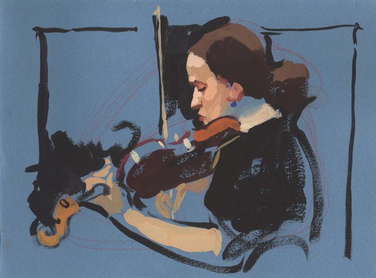ПРЕПОДАВАНИЕ. Artist Anna Khopta. Oil and Acrylic Paintings. Moscow