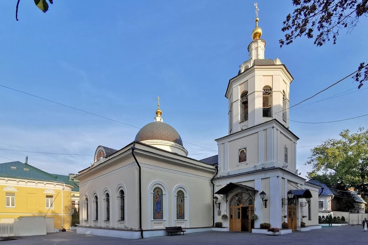 Церковь апостола Иакова Заведеева в Казённой слободе. Бизнес фотограф в Москве Алексей Кознев