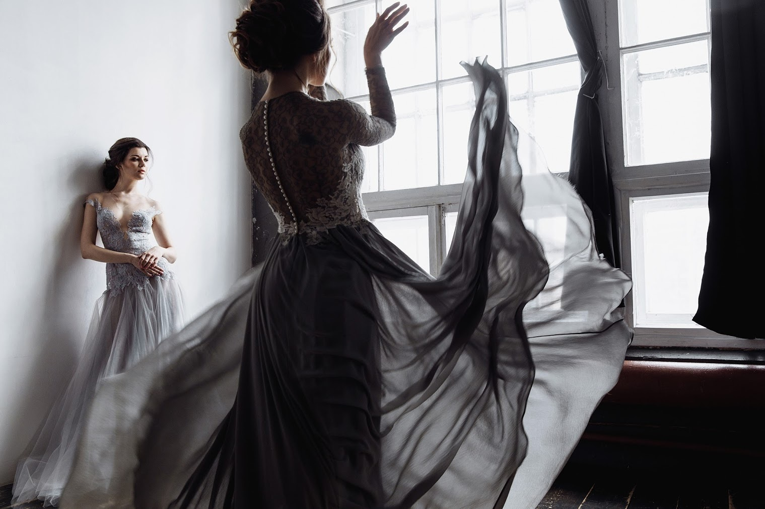 Съемка для дизайнера свадебных платьев. Фотограф Игорь Цаплин