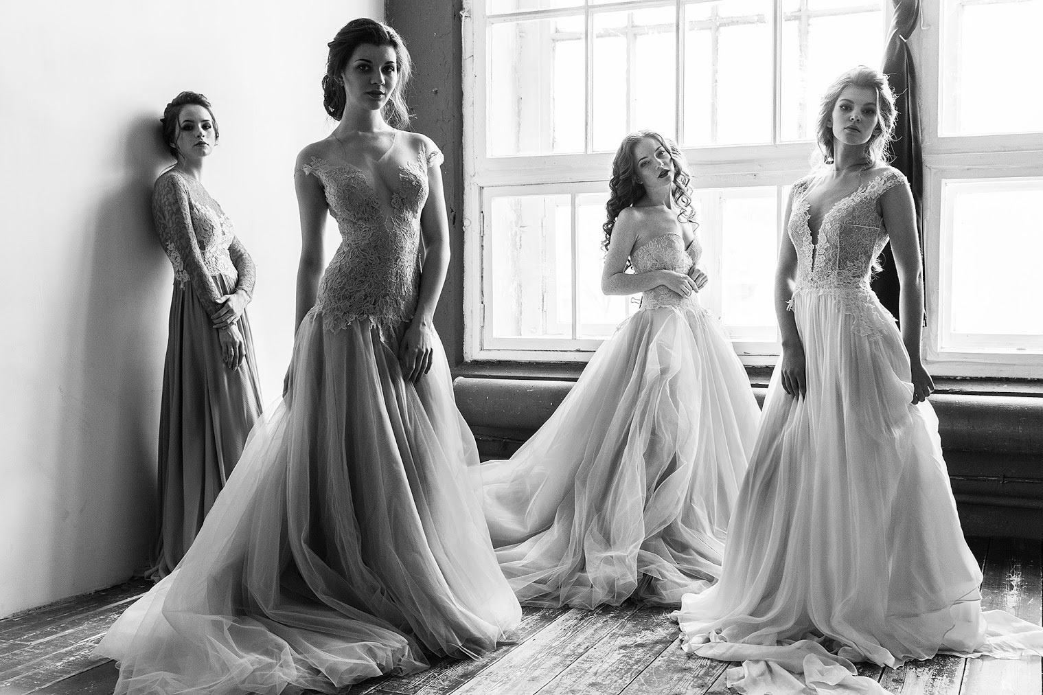 Съемка для дизайнера свадебных платьев. Фотограф Игорь Цаплин