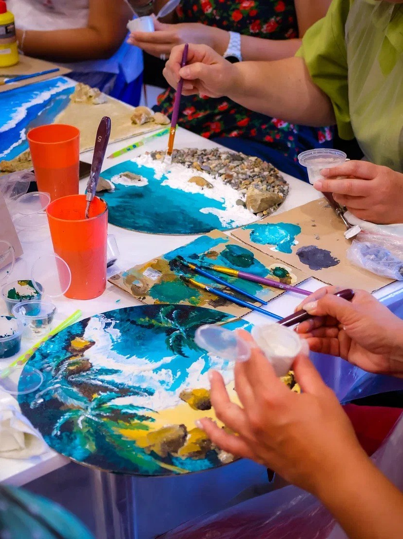 Арт-встреча «О, море, море». Художник Светлана Михайличенко. Картины ручной работы в наличии и под заказ