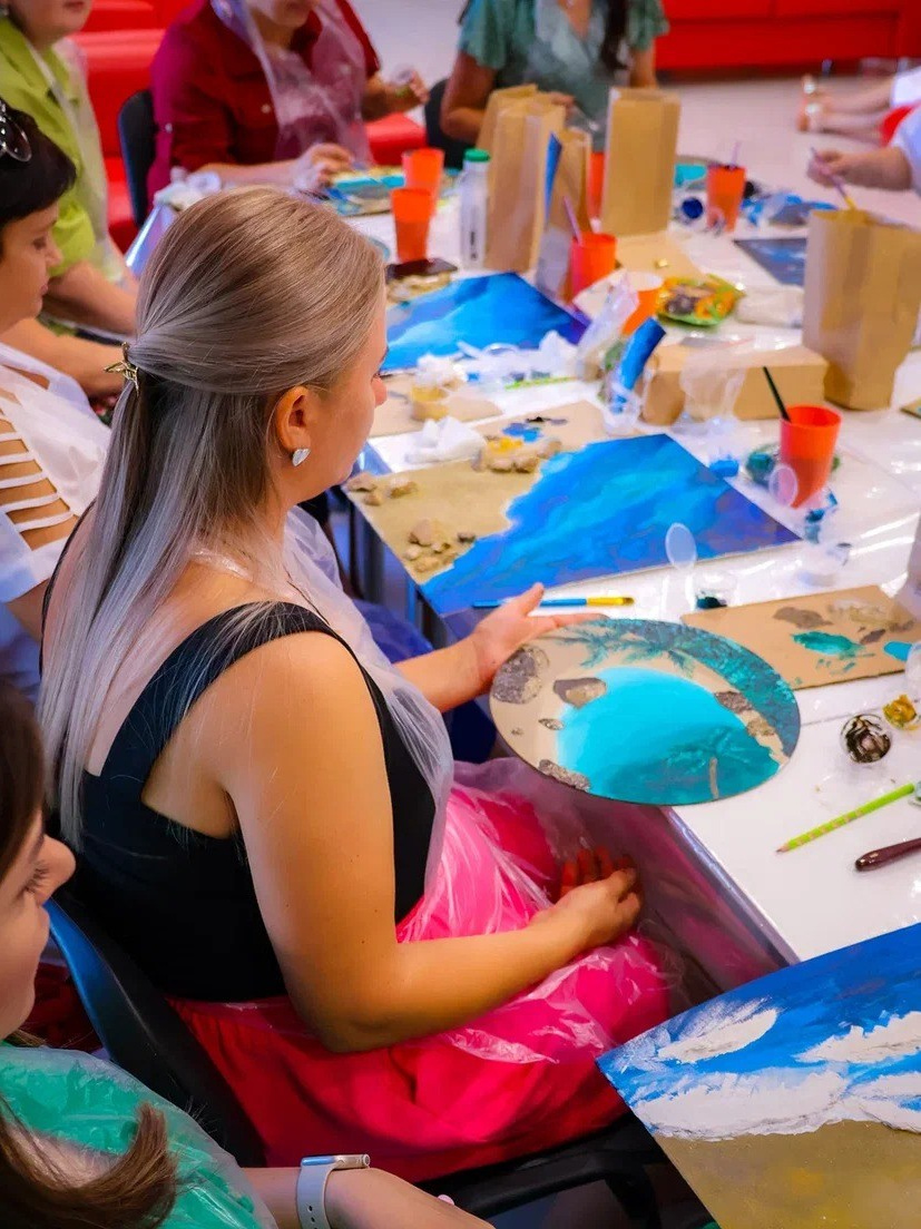 Арт-встреча «О, море, море». Художник Светлана Михайличенко. Картины ручной работы в наличии и под заказ