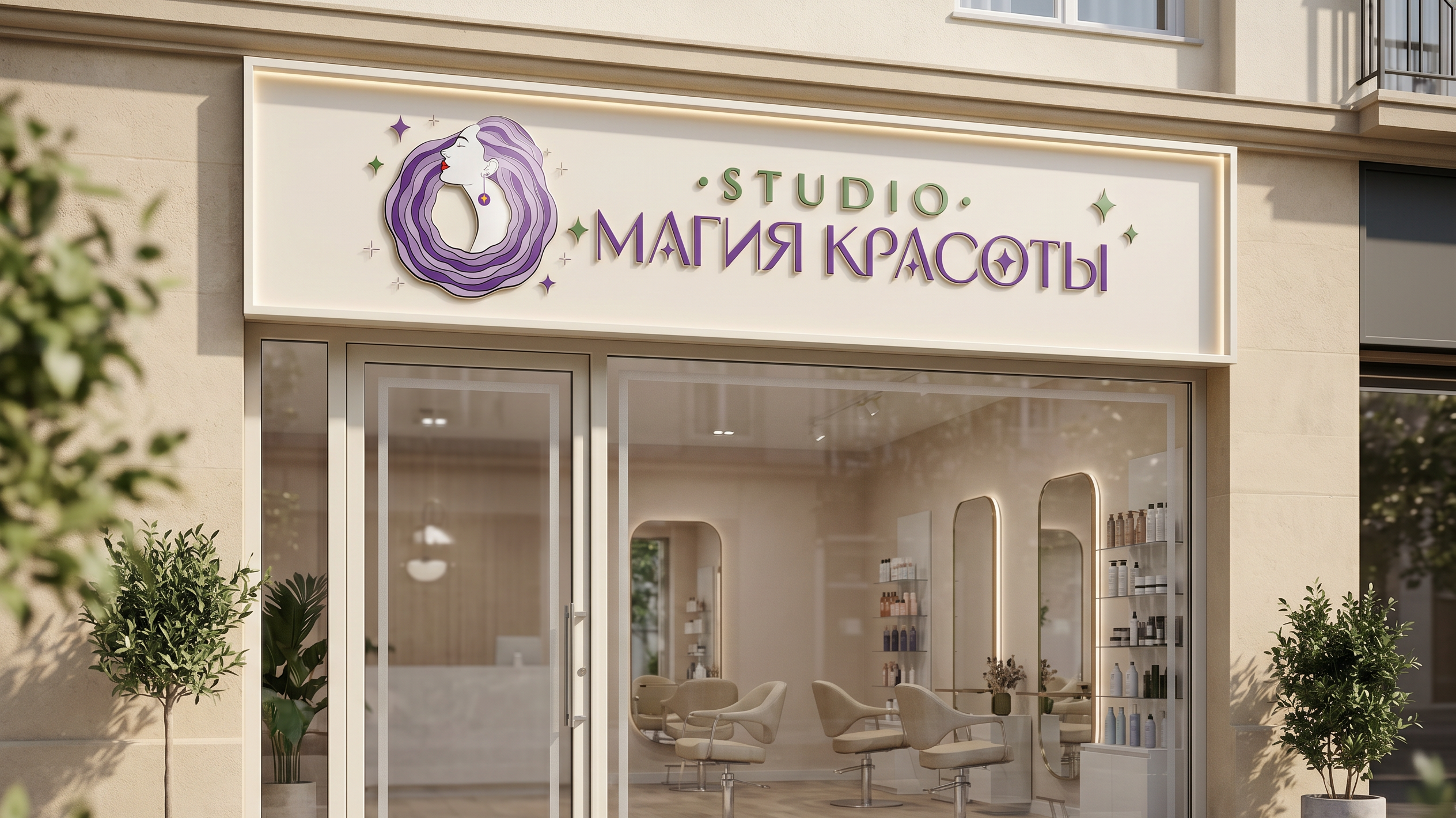 Магия красоты — брендинг. Студия графического дизайна Валерии Кадыровой