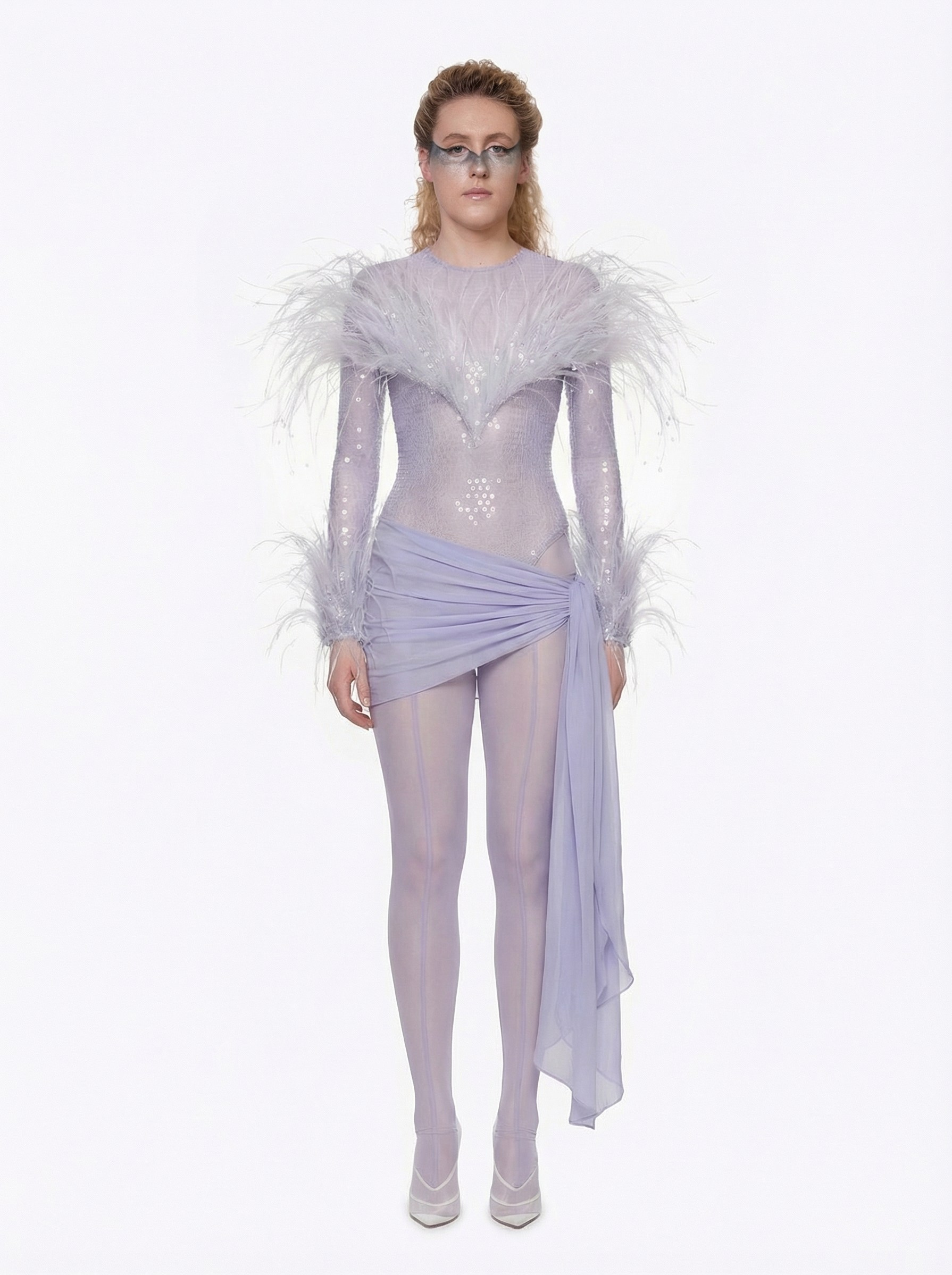 Фиджитал фото, образ вдохновленный модельером Mugler Spring. Свадебный фотограф в Москве Оксана Анциферова, Саратов и Энгельс