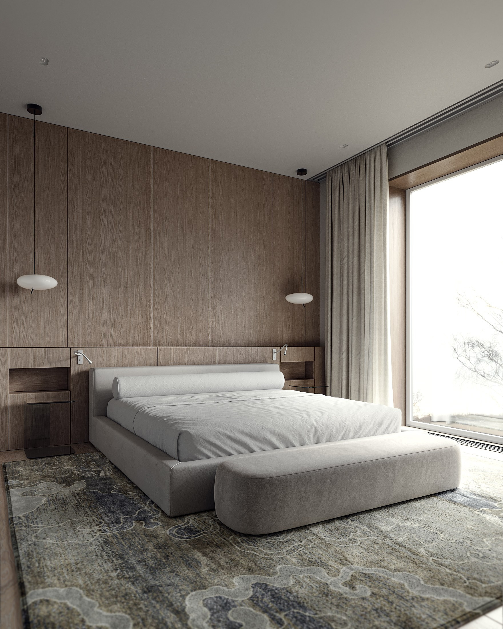 Design and 3D visualization for designer Ekaterina Lebedeva. 3D visualization for architects and designers