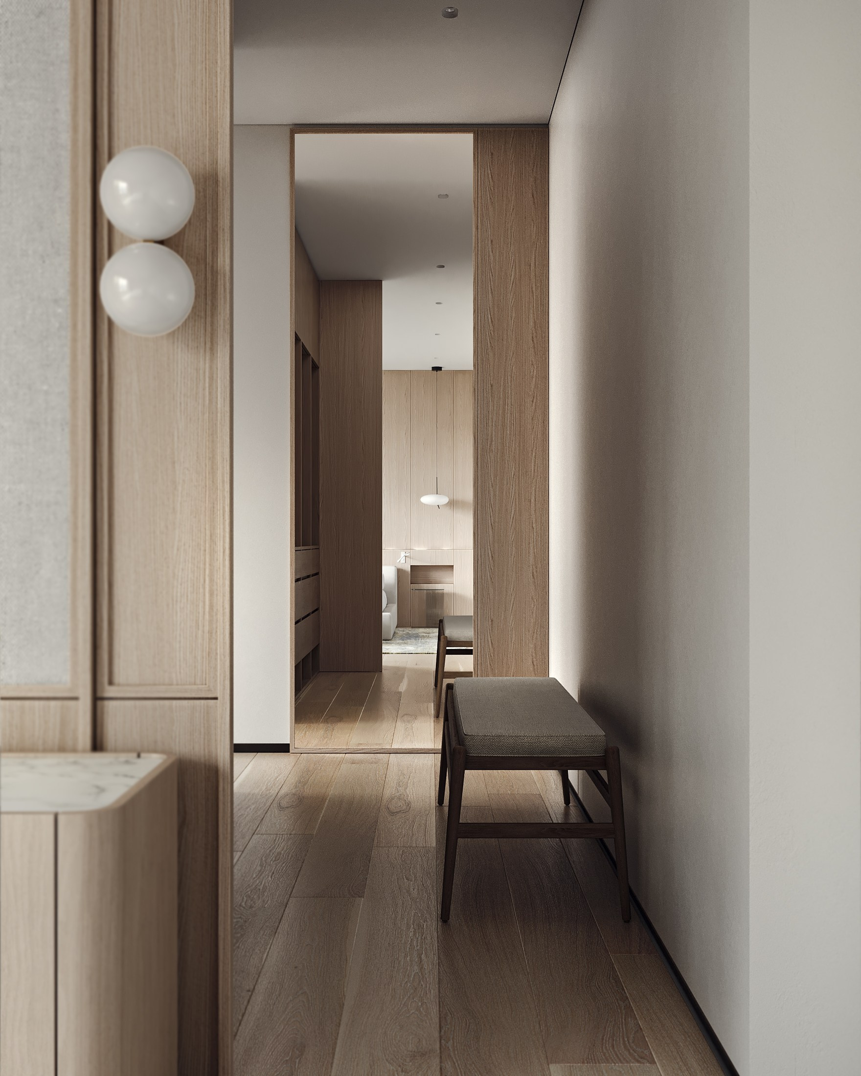 Design and 3D visualization for designer Ekaterina Lebedeva. 3D visualization for architects and designers