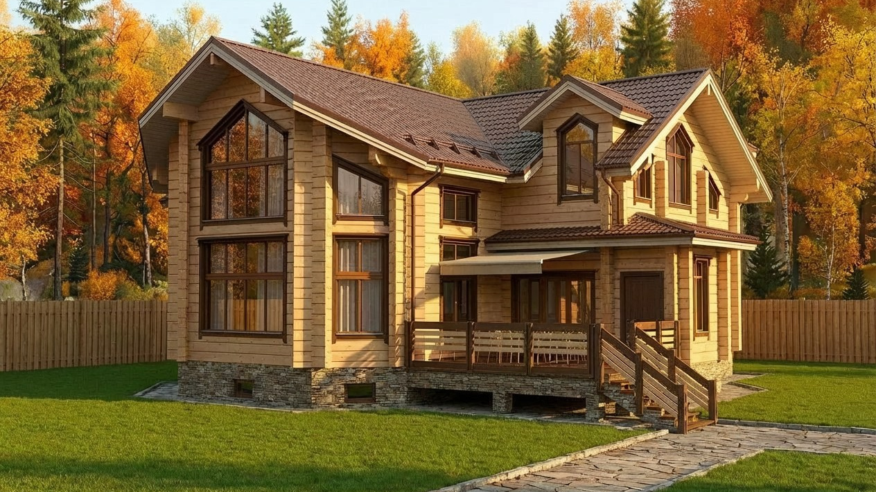 Проекты деревянных домов