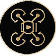 Иконка дрон квадрокоптер услуги ярославль, видеосъемка видеограф фотограф