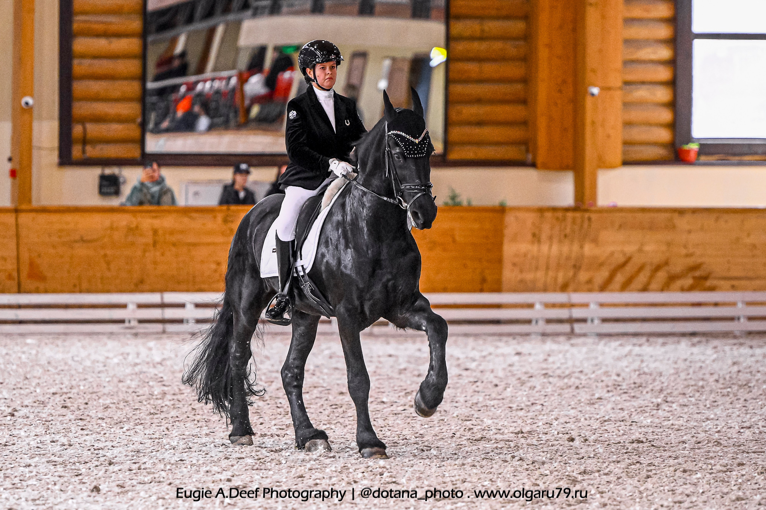 2025.10.18 — КСК Пегас — выездка. ТУРНИРНАЯ КОННАЯ ФОТОГРАФИЯ, Руднева Ольга и Евгений Адеев