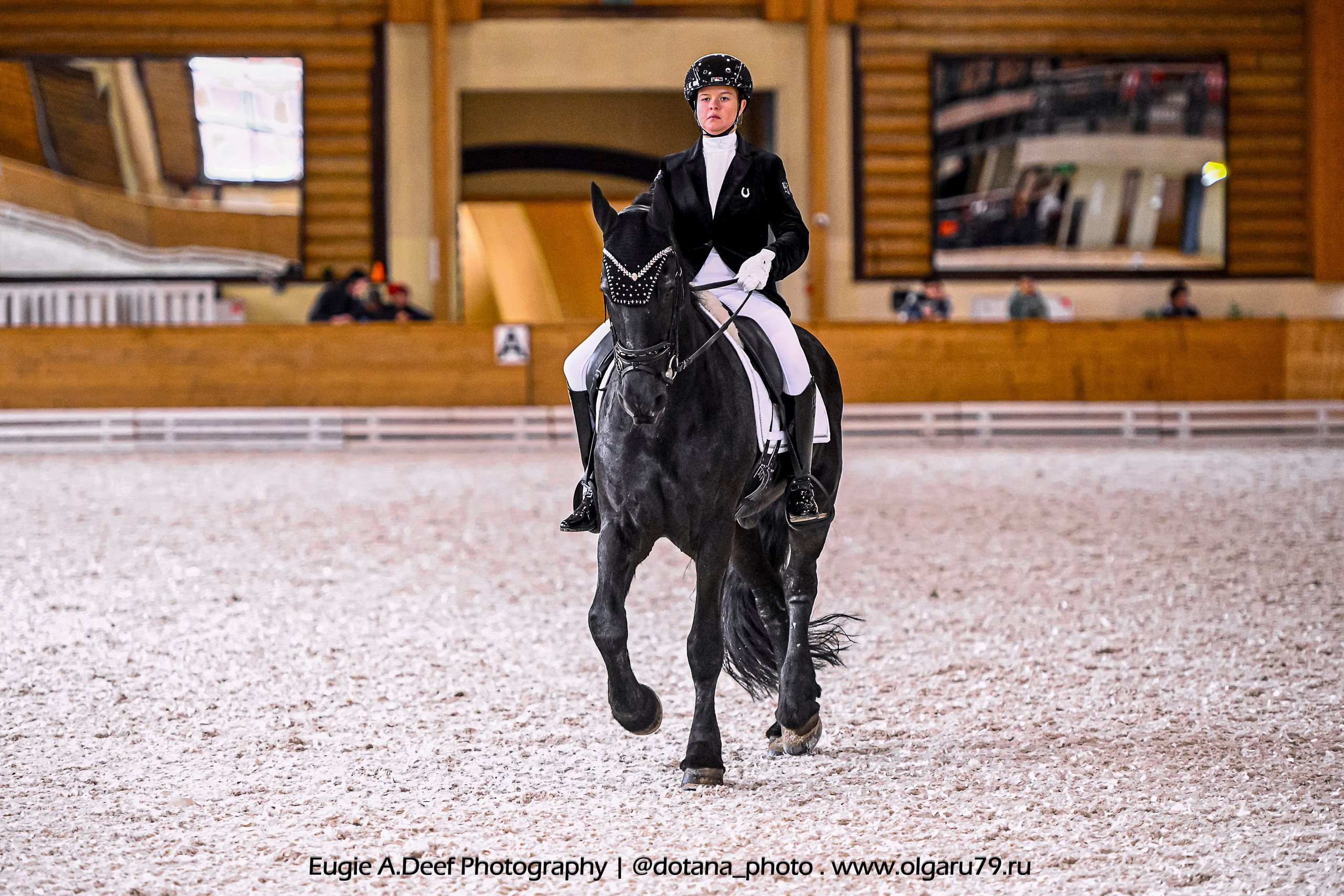 2025.10.18 — КСК Пегас — выездка. ТУРНИРНАЯ КОННАЯ ФОТОГРАФИЯ, Руднева Ольга и Евгений Адеев