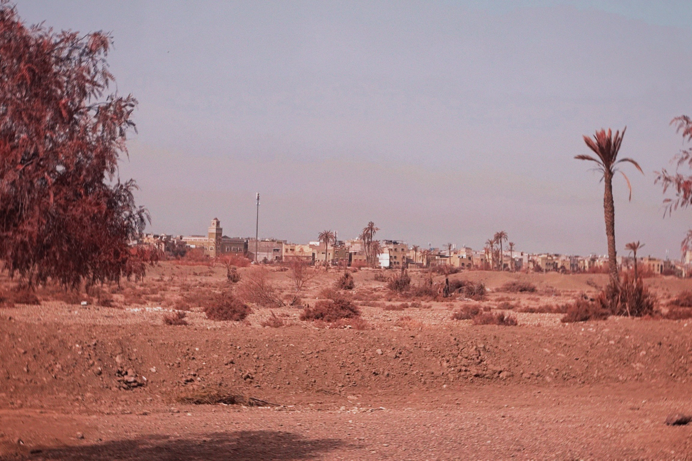 дорога через Атласские горы Марокко путешествие к Айн-Бен-Хадду