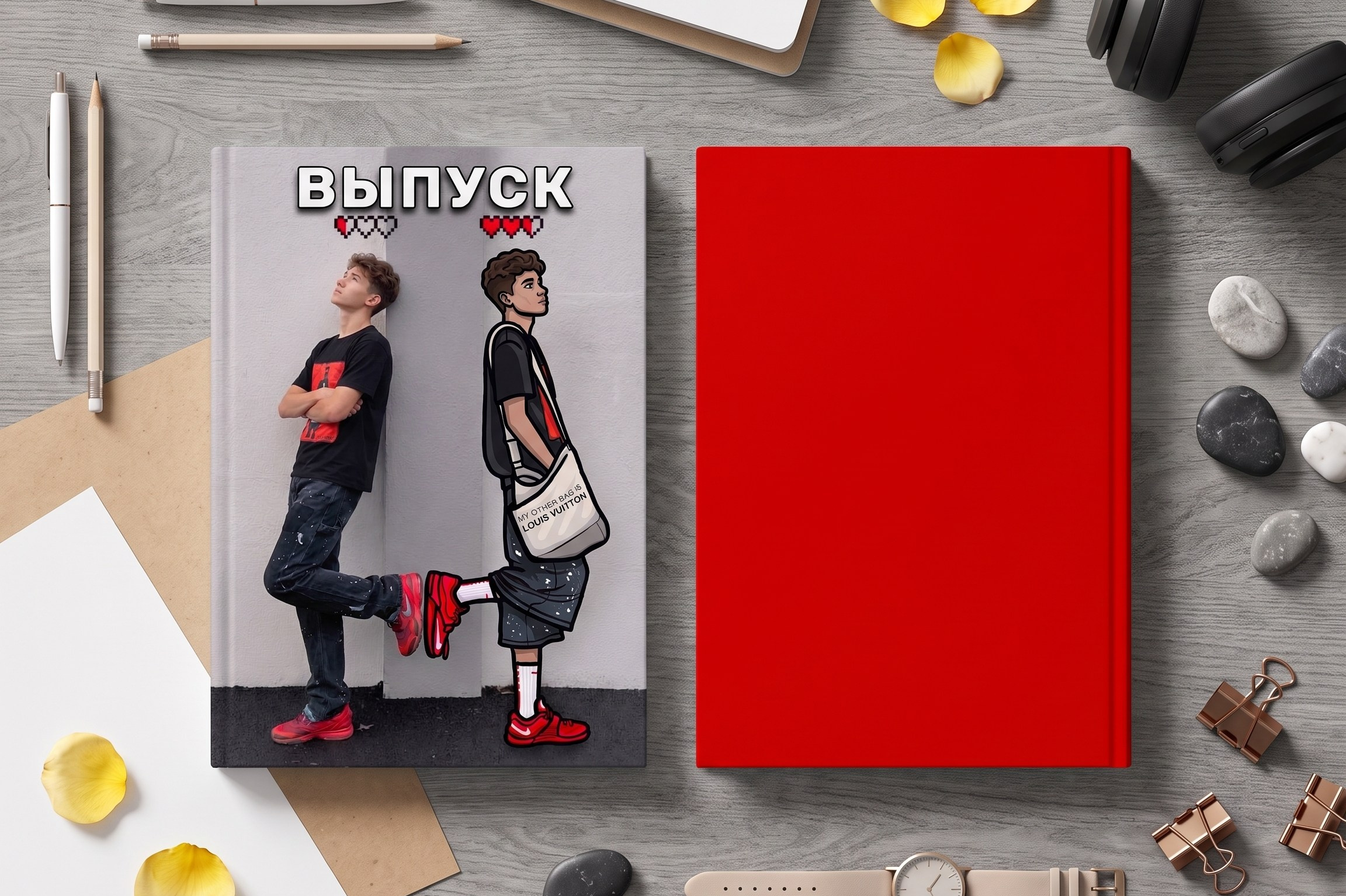 современные обложки на выпускной альбом 