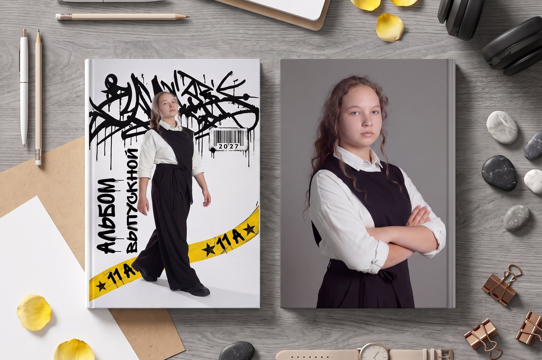 обложка на выпускной альбом 