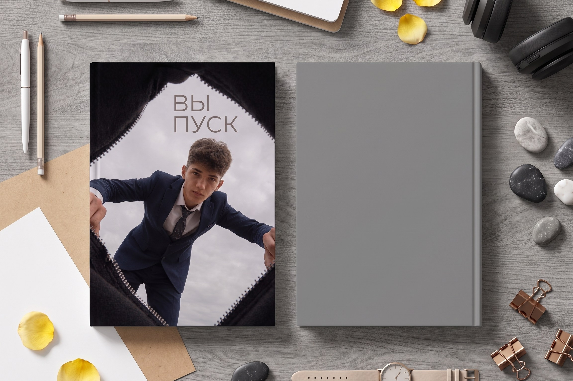 Дизайны обложек для выпускных альбомов
