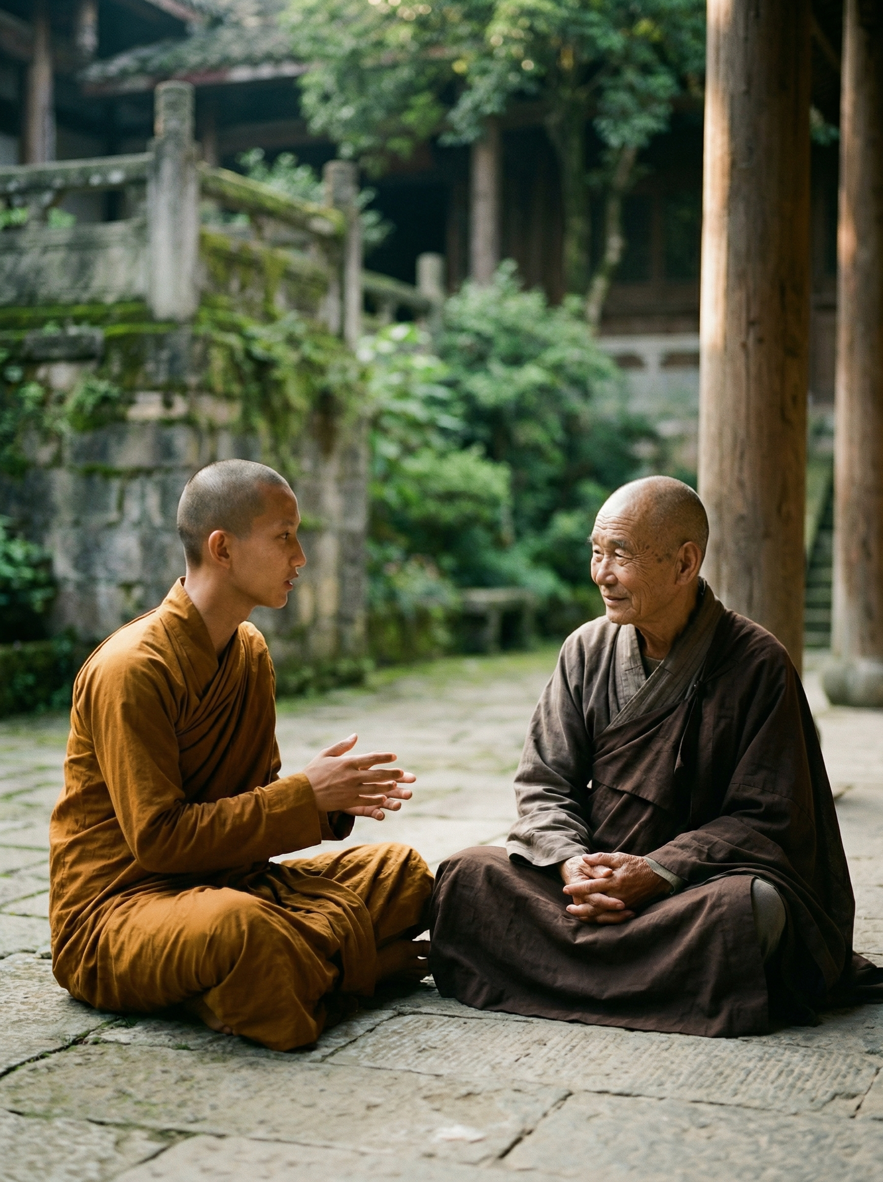 Буддийский монах