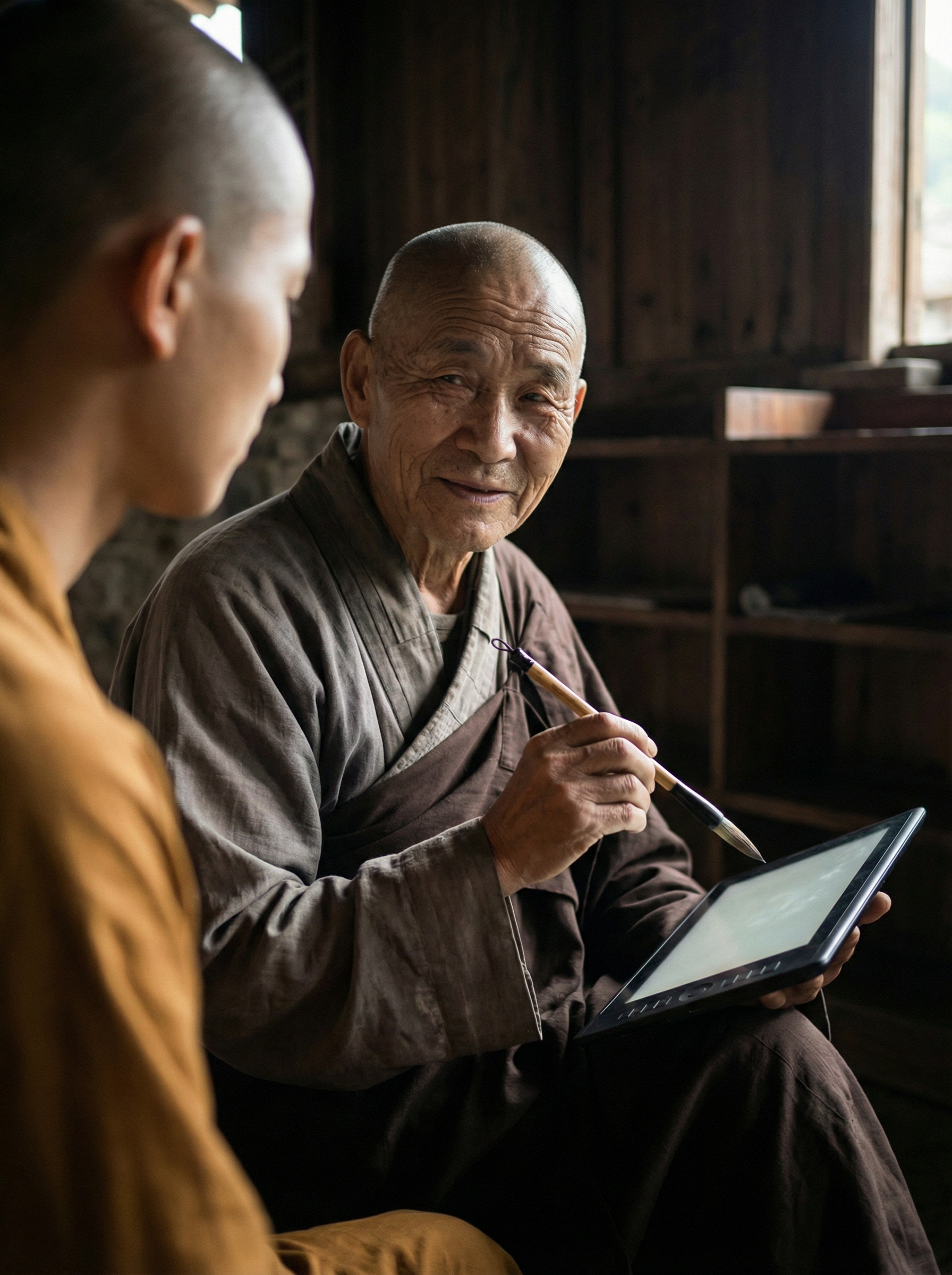 Буддийский монах