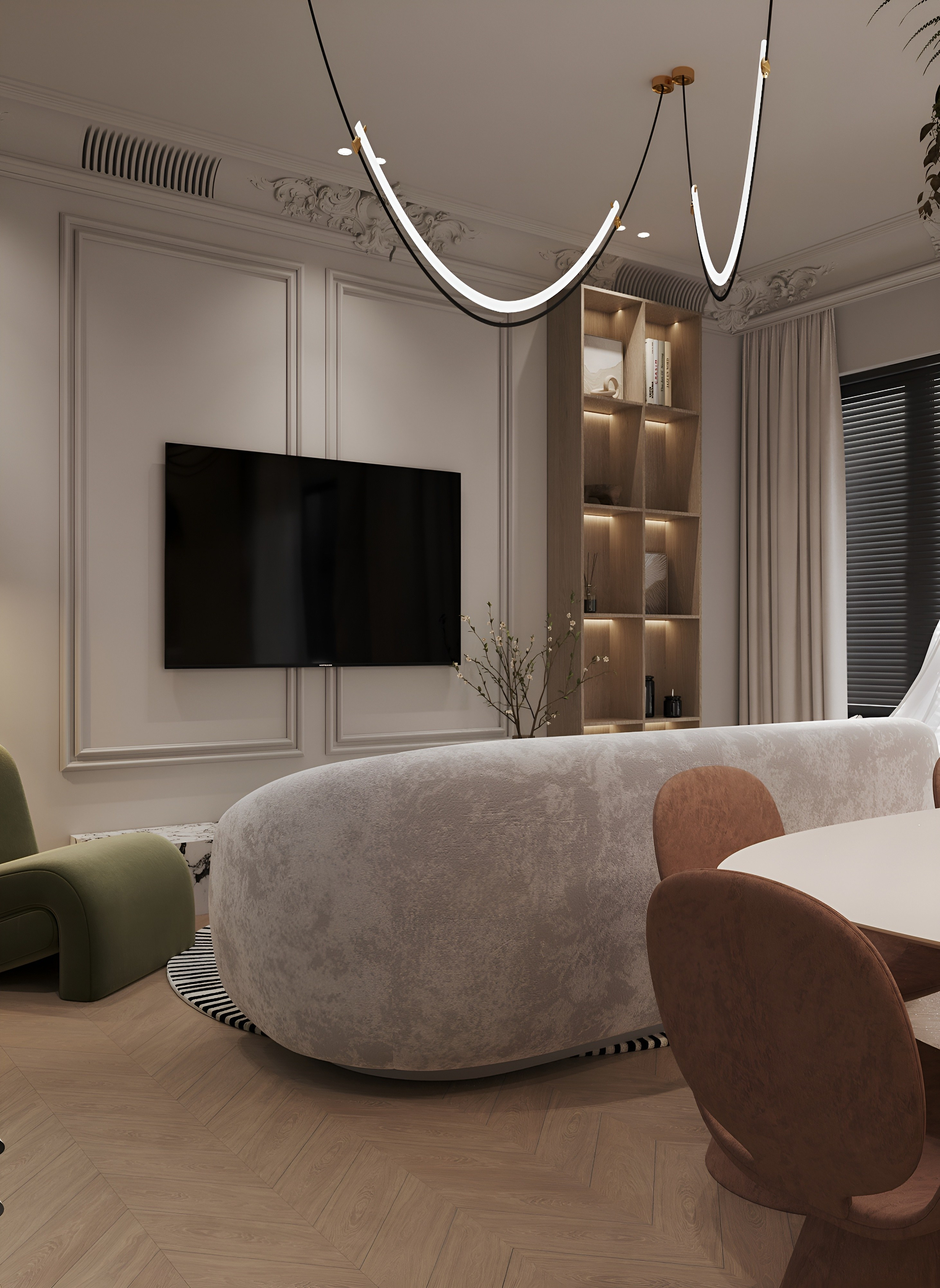 Услуги. 3D Визуализация интерьеров жилых и коммерческих помещений