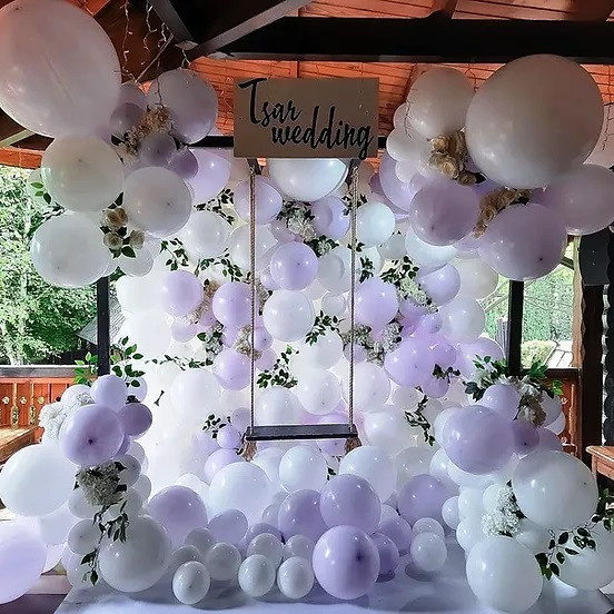 Свадебная фотозона. Студия праздничного декора