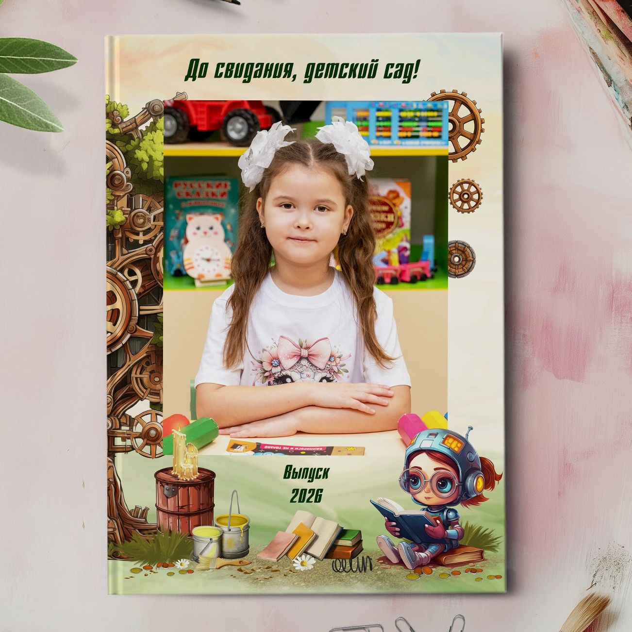 Шаблон фотокниги для детского сада. Шаблоны и дизайны выпускных альбомов и фотокниг