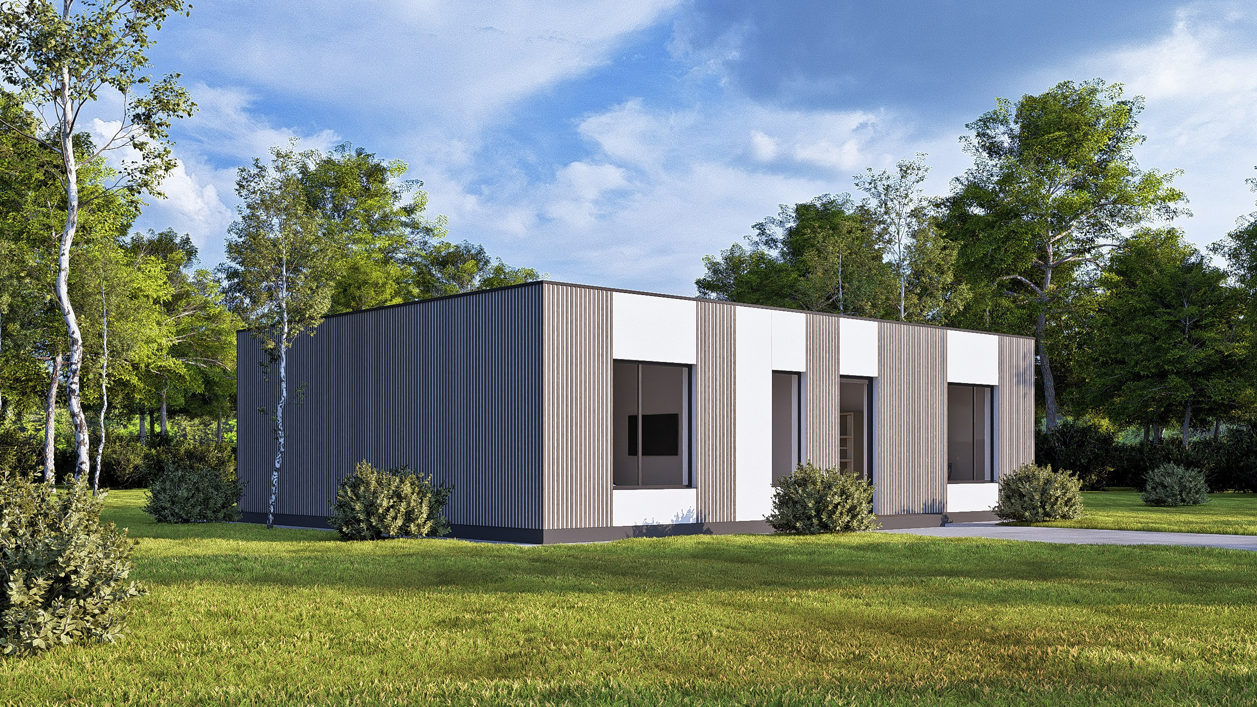 Дом серии БыстроДом 120 от ГК "БыстроДом"