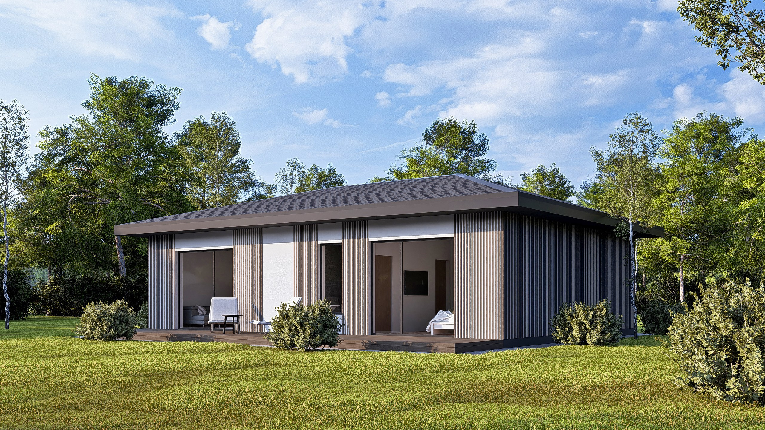 Быстровозводимое жилье серии "КомбиДом", под ключ, в Воронеже