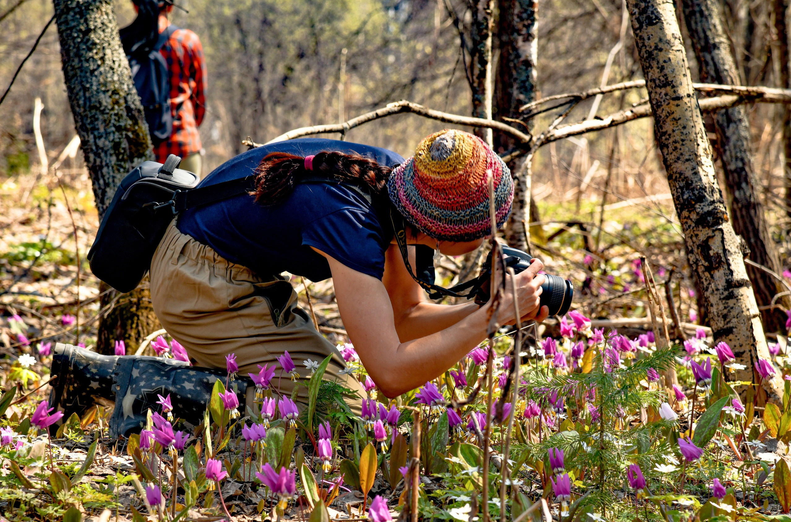 Алена Рубан собственной персоной. Прогулки по Салаирской тайге в начале мая