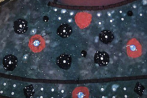 Декорации для хоровой оперы «Сказ о Борисе и Глебе». История занавеса. Превращаем идею в технологию