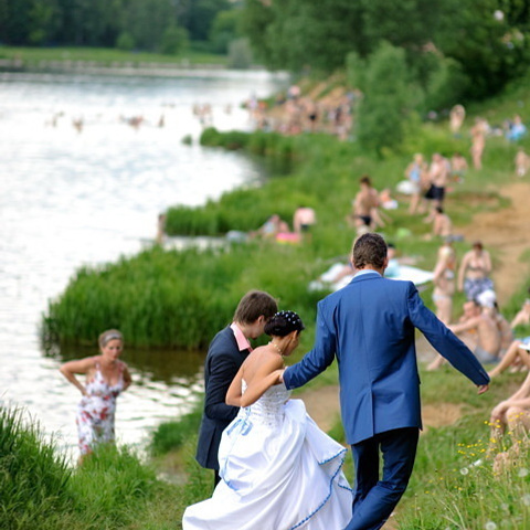 Стас и Елена. Свадебный фотограф Москва Альберт Хаиров