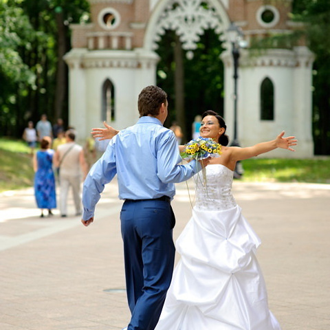 Стас и Елена. Свадебный фотограф Москва Альберт Хаиров
