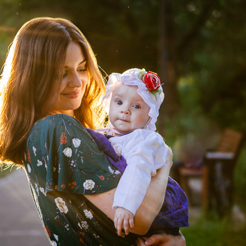 ребенок крещение