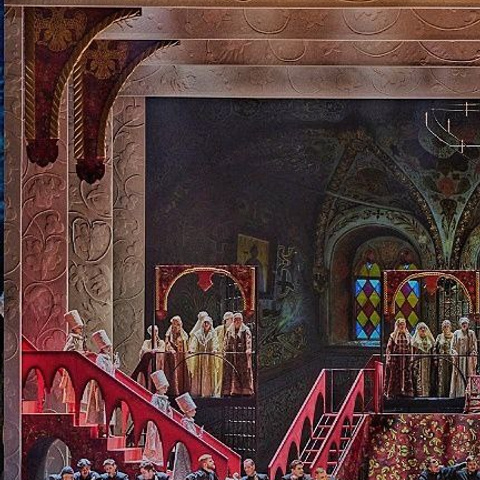 Декорации для оперы «Опричник» | НОВАТ. История занавеса. Превращаем идею в технологию