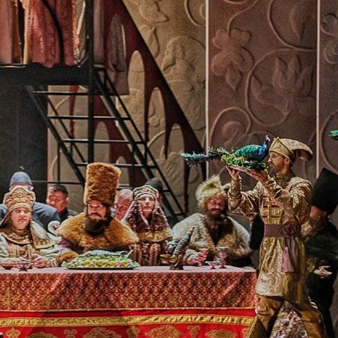 Декорации для оперы «Опричник» | НОВАТ. История занавеса. Превращаем идею в технологию