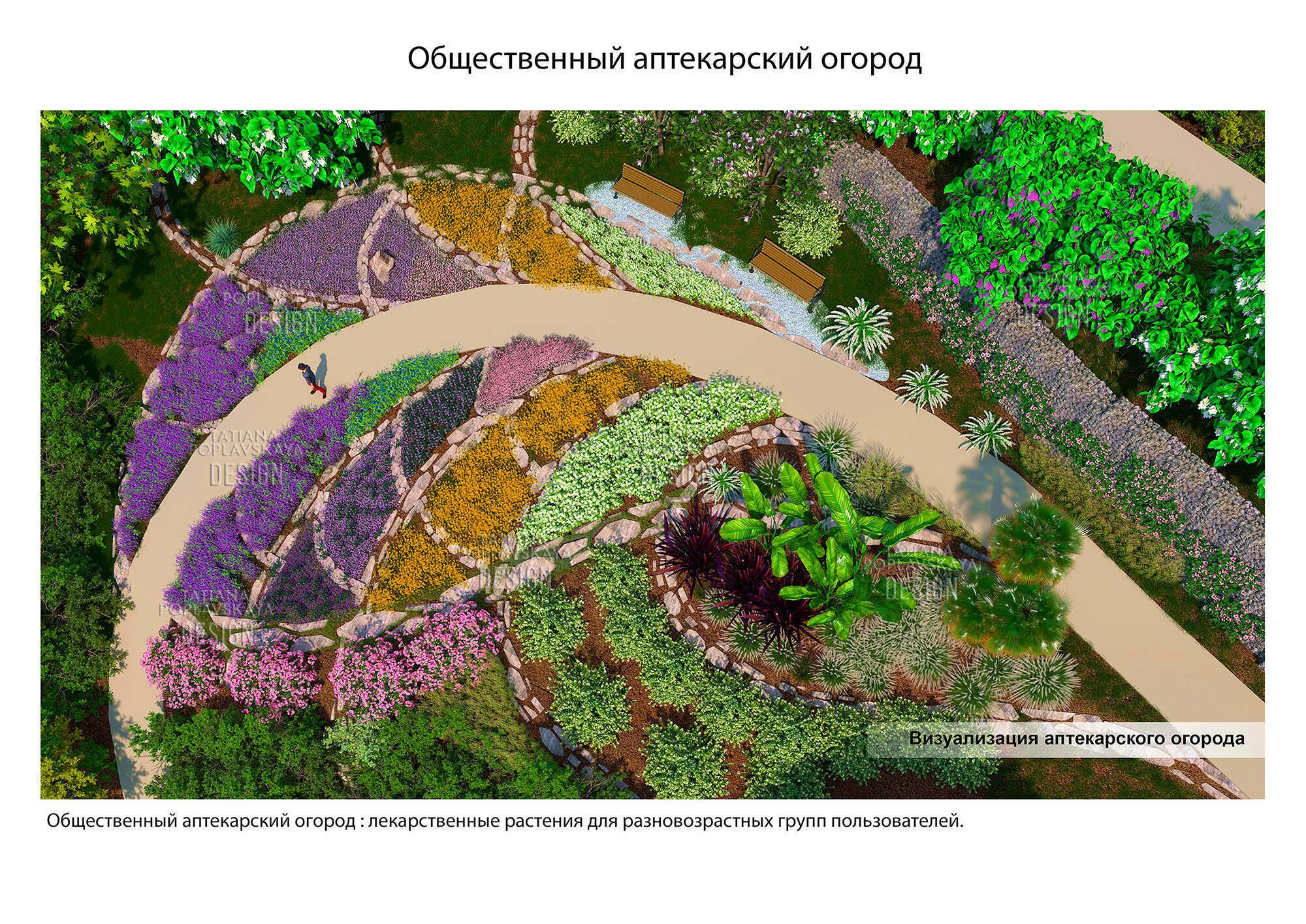 Благоустройство парка 80-летия Краснодарского Края на Макаренко. Интерьерный дизайнер в Сочи Поплавская Татьяна. Проектирование интерьеров и организация процесса ремонта