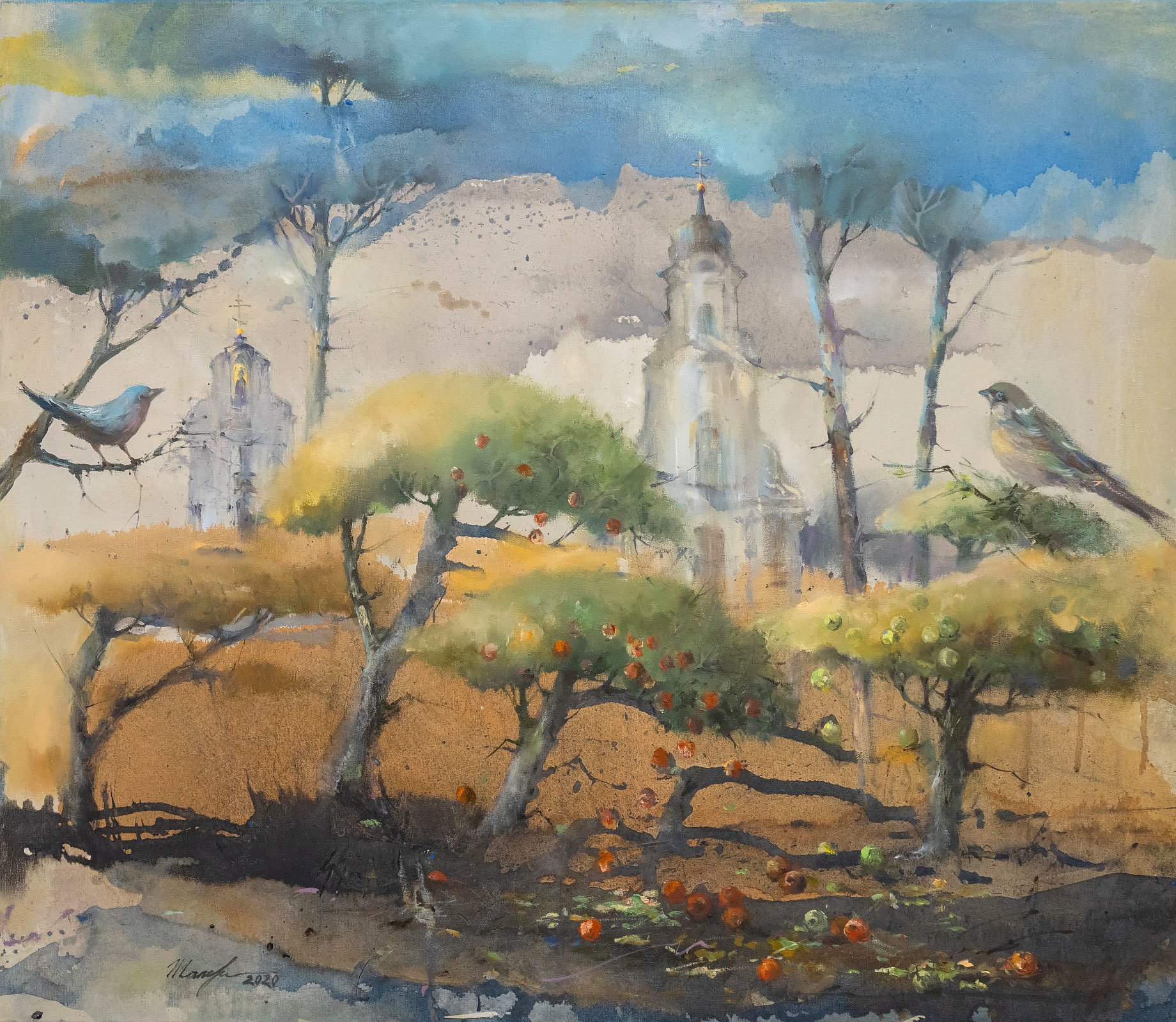 Работы художников пленэра «Святость земли белорусской». Фотограф Евгений Стельмах в Молодечно и Минске