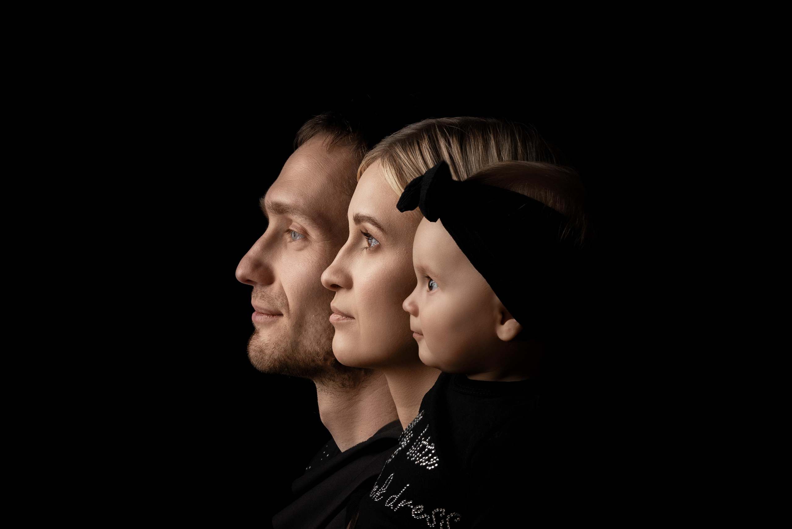 Семейный Портрет. Фотограф новорожденных Березники Пермский край Аня Ремянникова