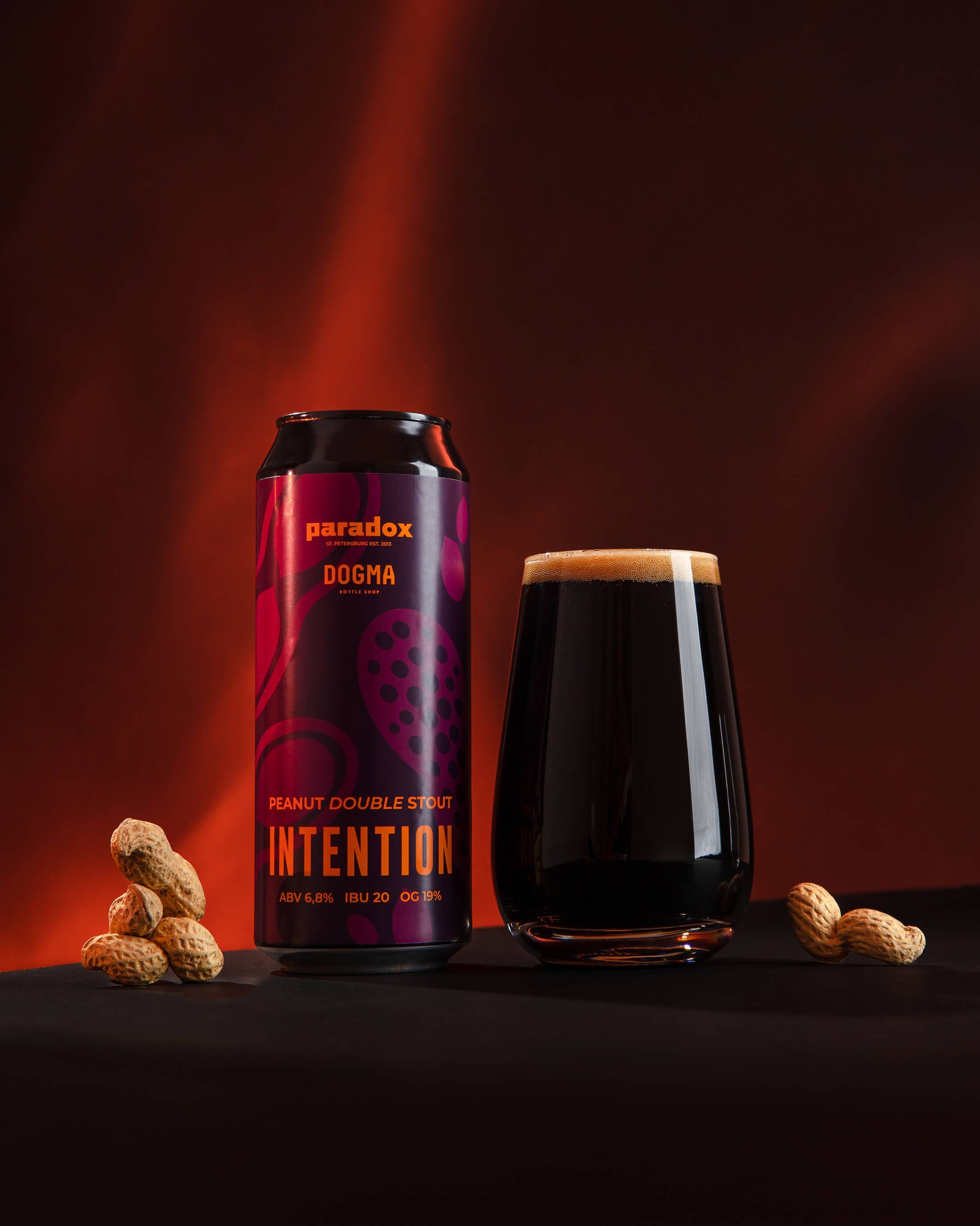 Фотосъемка для пивоварни Paradox в Санкт-Петербурге