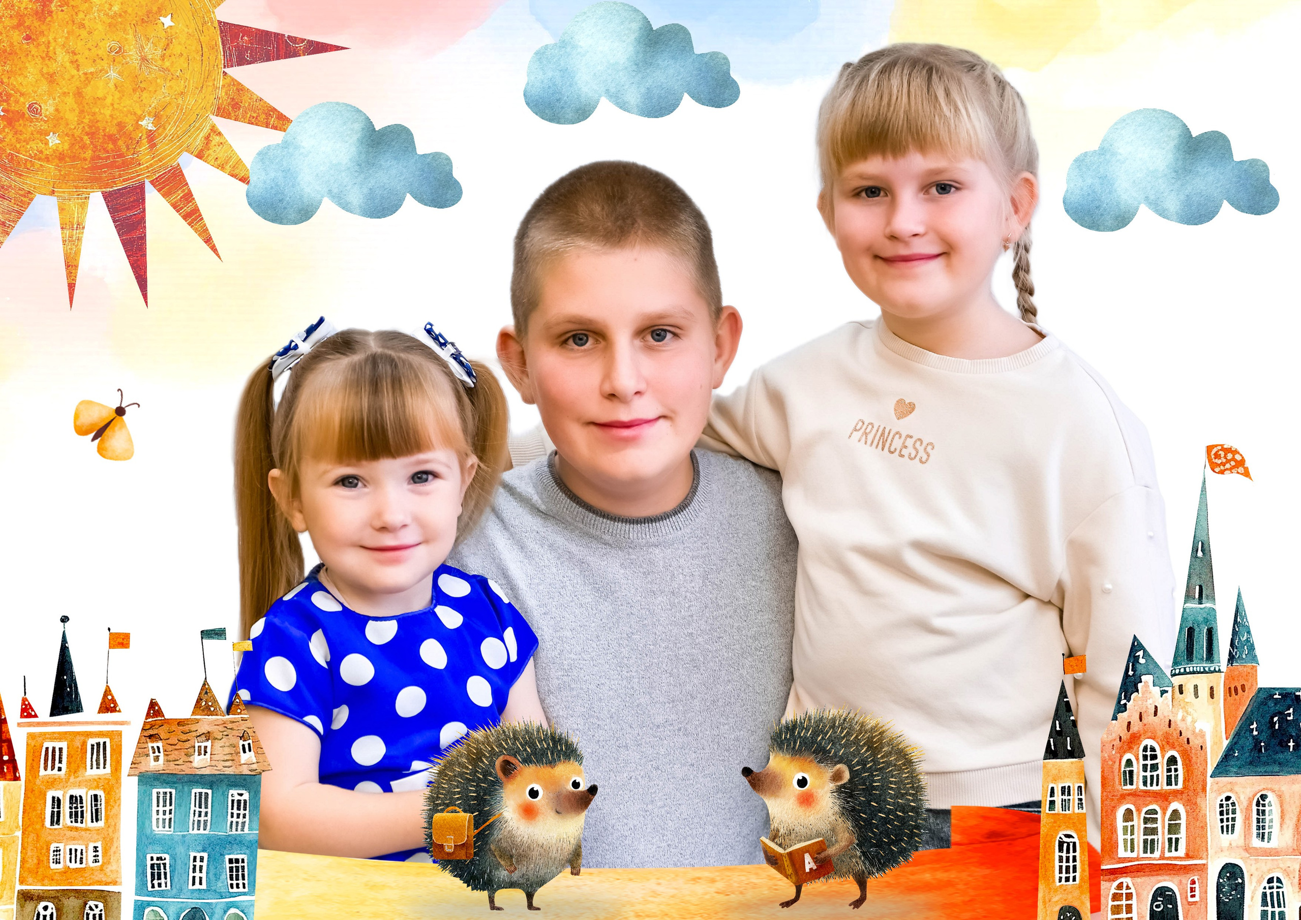 Стоимость и варианты портретов и общих фотографий для детского сада. Семейный и детский фотограф Татьяна Перевалова