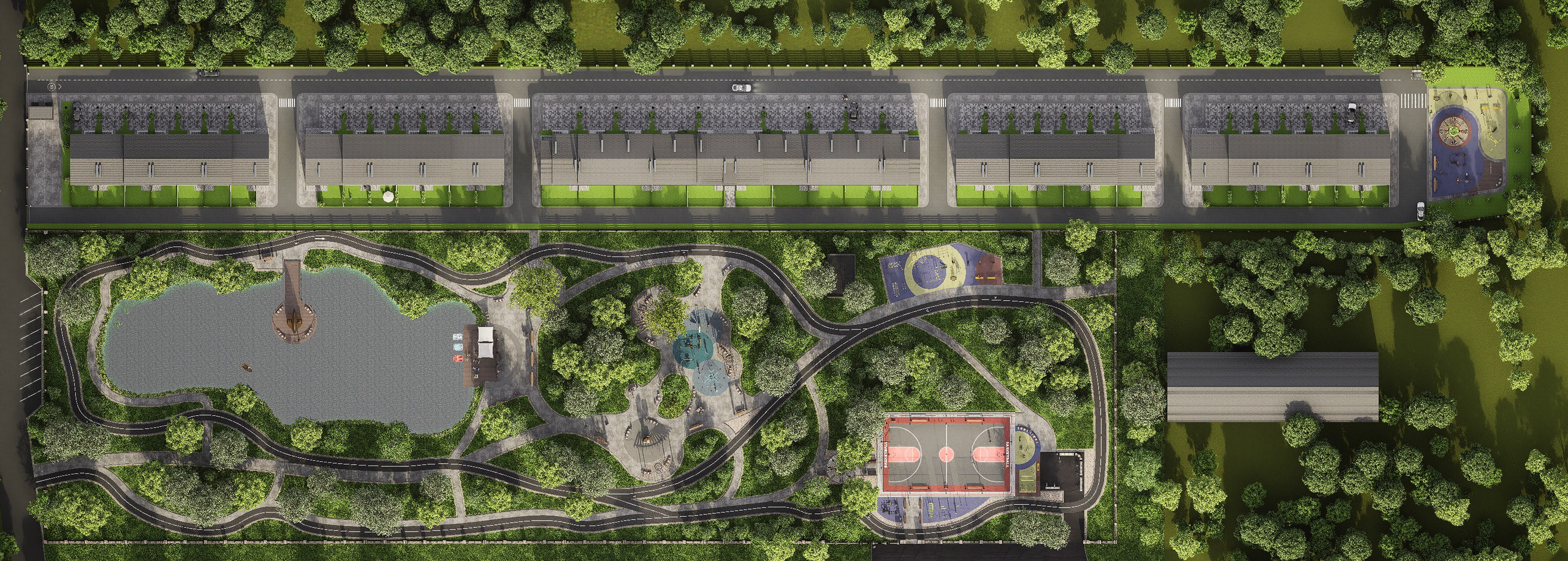 Проектирование генплана. Дизайн ландшафта