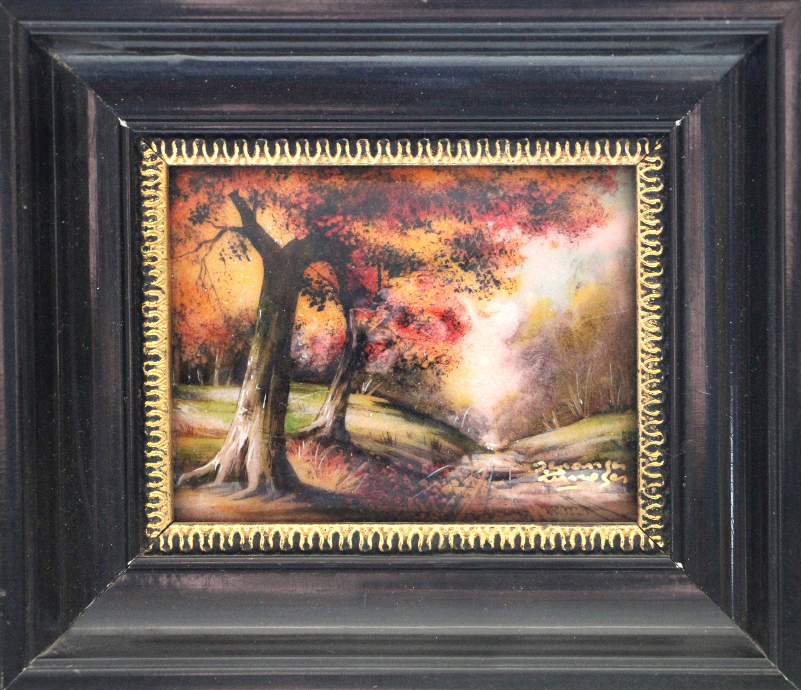 Искусство лиможских эмалей 19-20 вв. Фотограф Михаил Стенин