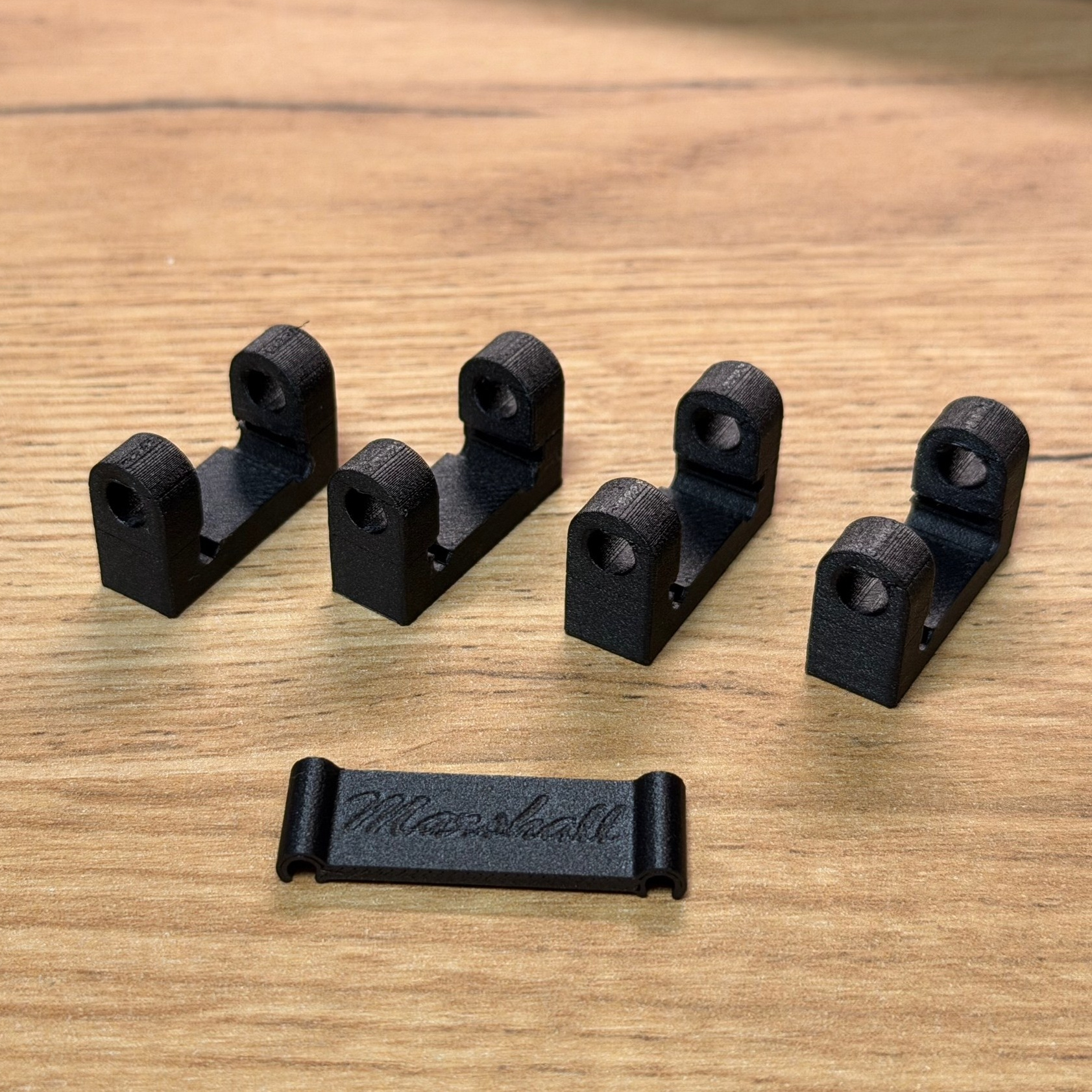 Ремкомплект для наушников Marshall Major IV, напечатанный из черного PETG-CF