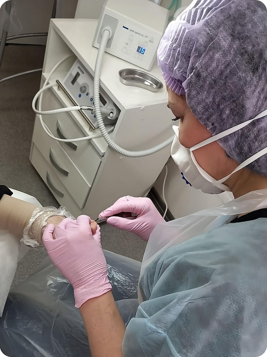 Базовый курс по современному аппаратному педикюру и основам подологии. Подолог г. Хабаровск — центр здоровой стопы «FOOTTIME»