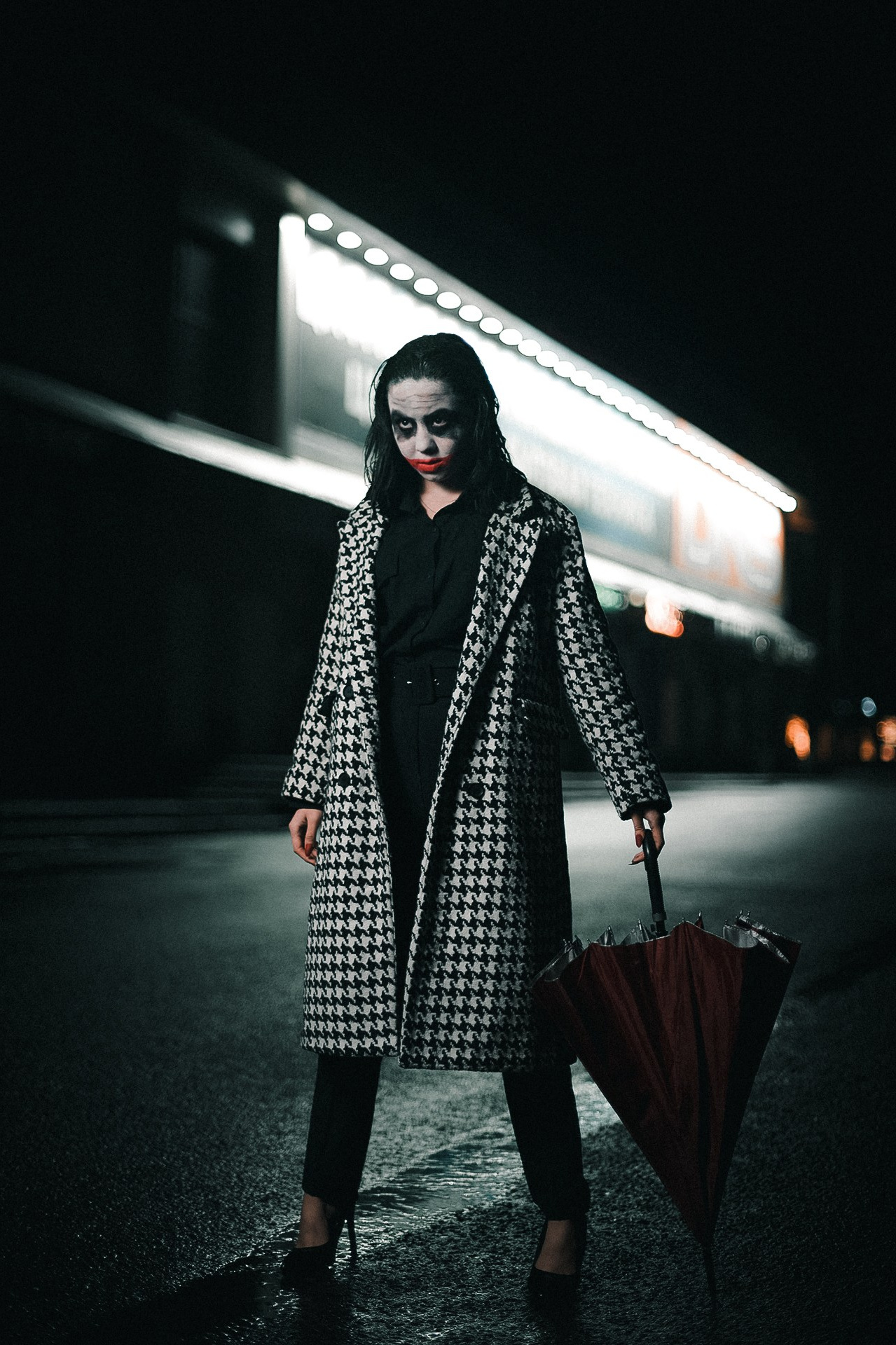 Ночная фотография в стиле Джокер, фотограф shotkrg